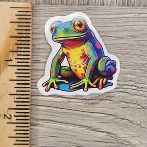 10/$10 Stickers Psychedelic Frogs Frog Sticker